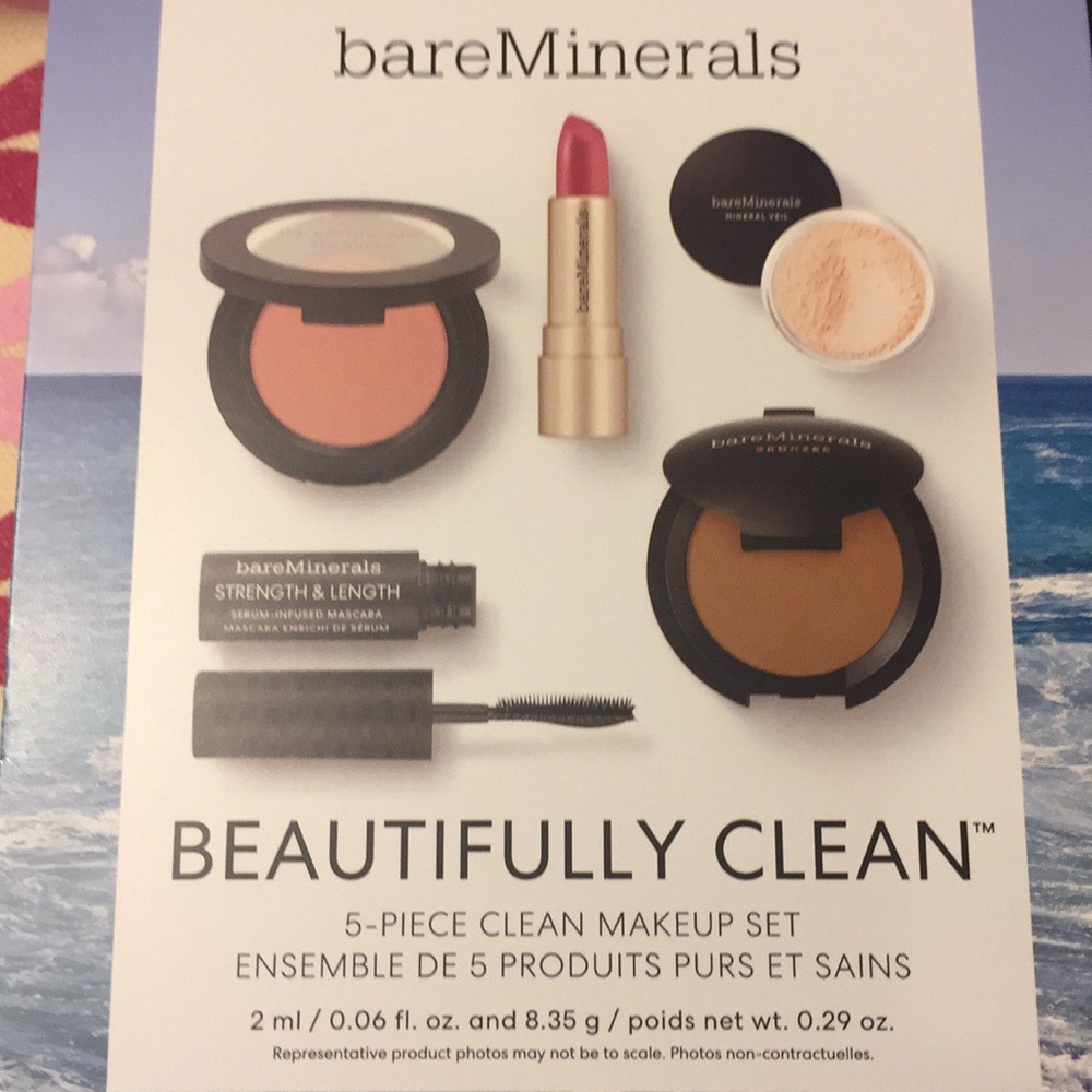 BAREMINERALS BEAUTIFULLY CLEAN 5 PIECE MAKE-UP - Picture 3 of 8